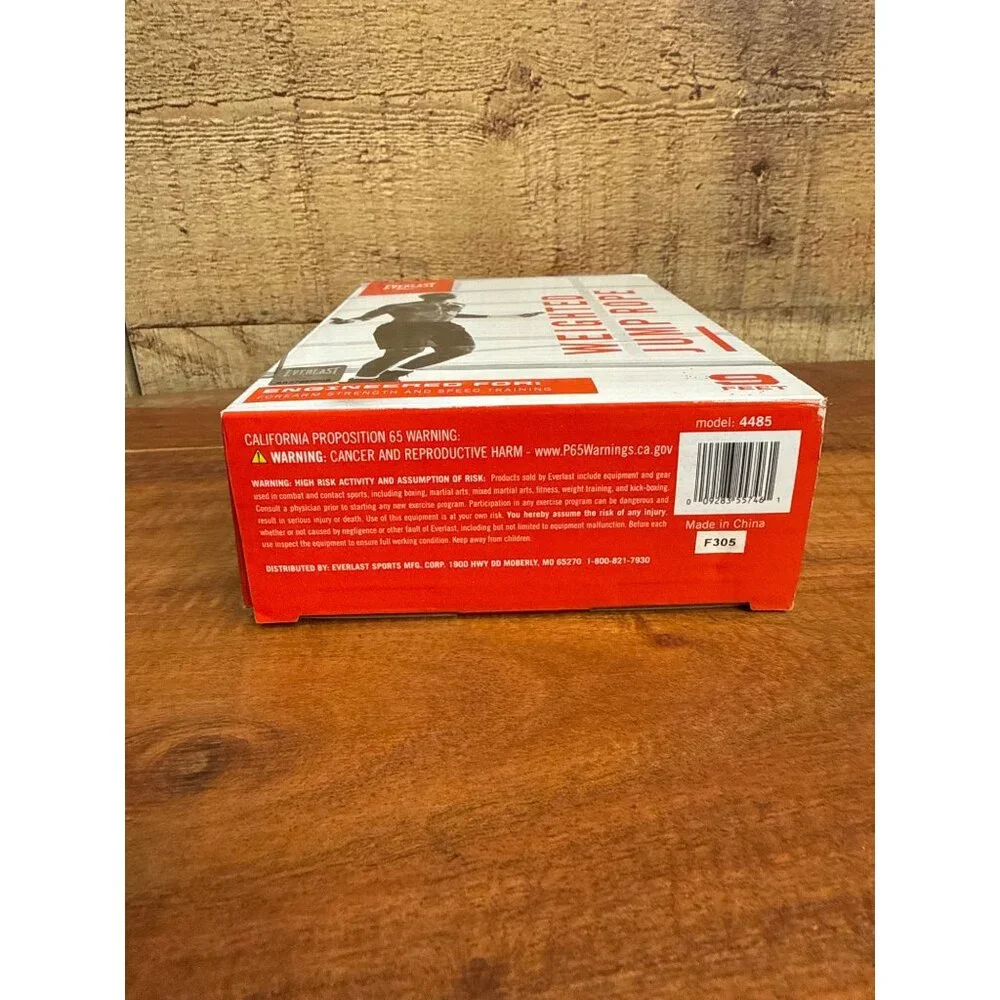 Everlast Weighted Jump Rope 9 Speed Rope NEW - Picture 4 of 4